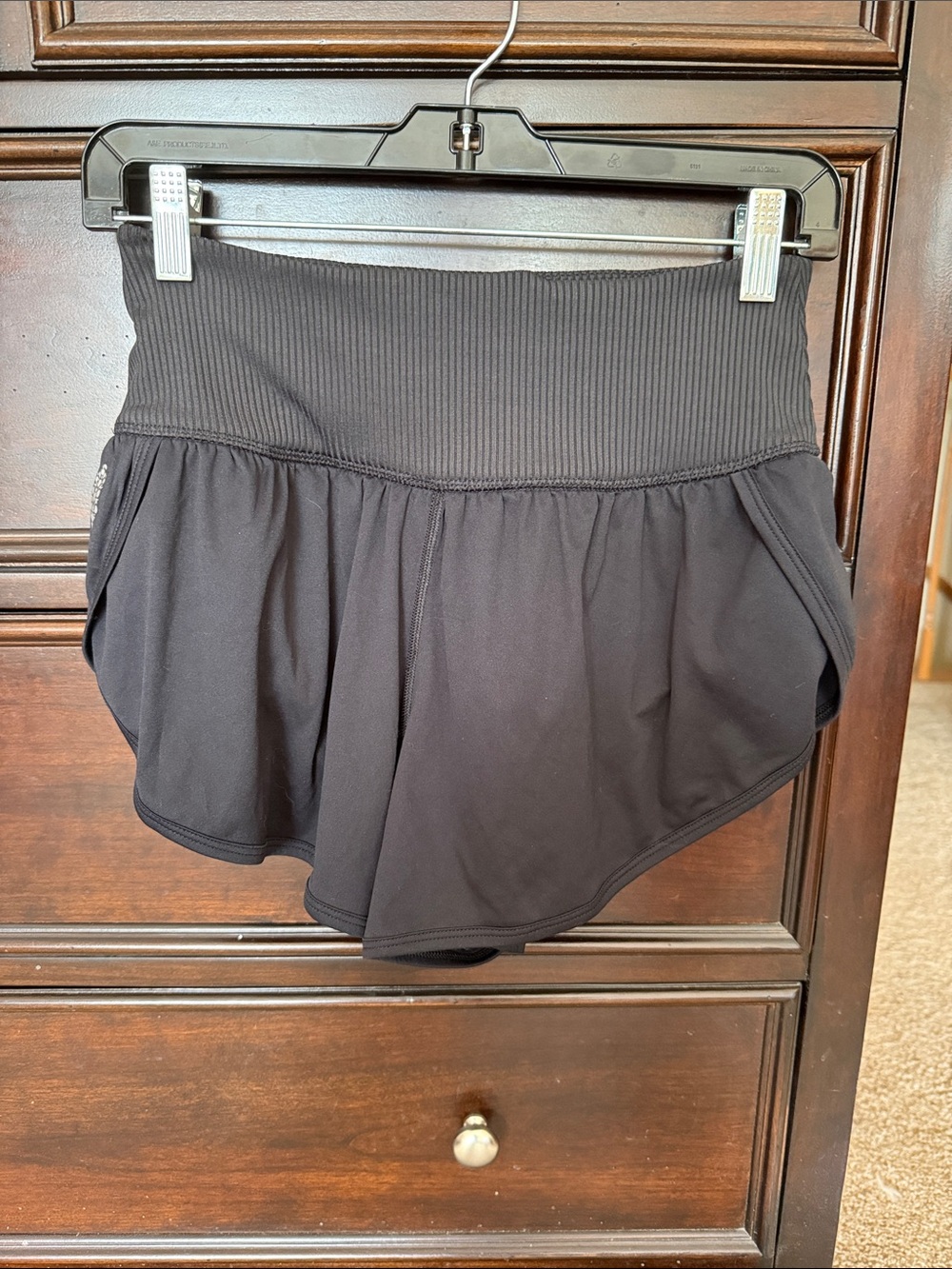 FP Movement by Free People Game Time Short with Ribbed High Waist